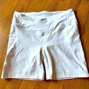 High waisted biker shorts